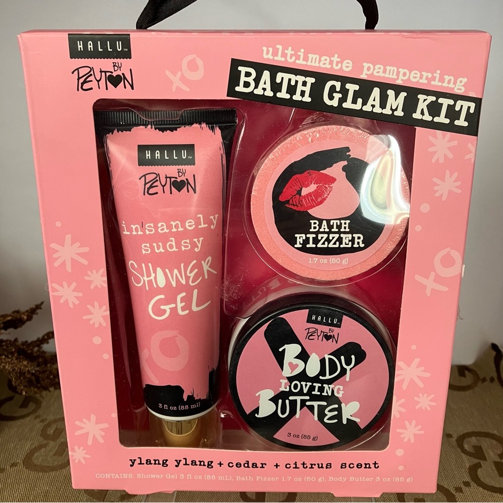 Hallu by Peyton Bath Glam Kit
